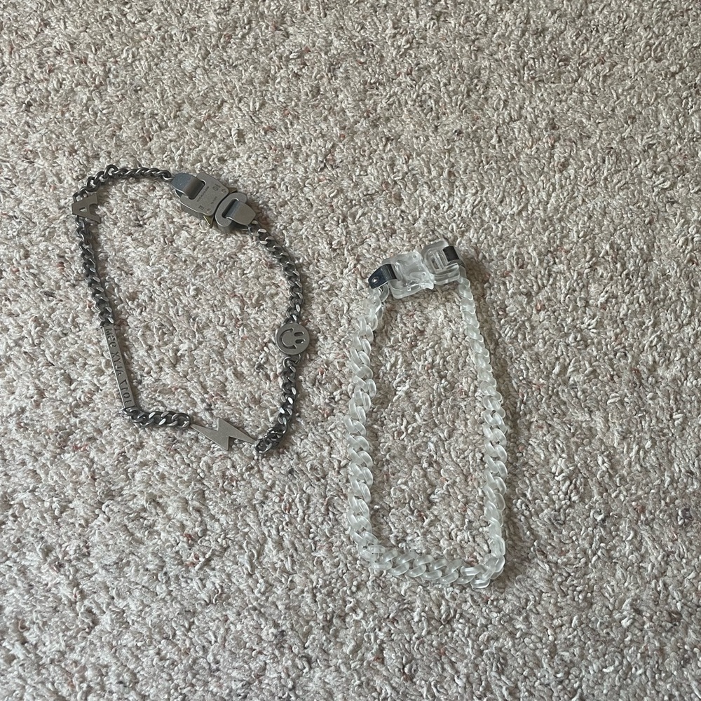 Alyx Transparent and Silver Chain Bundle